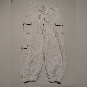 Garage Light Gray Cargo Sweatpants